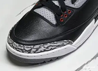 Hyperoad 2024 OG “Black Jordan 3 Cement” Air 0605